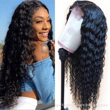 Wholesale Indian Unprocessed Raw Remy Lace Frontal Wig, Virgin Cuticle Aligned Peruvian Human Hair Front Lace Front Wigs